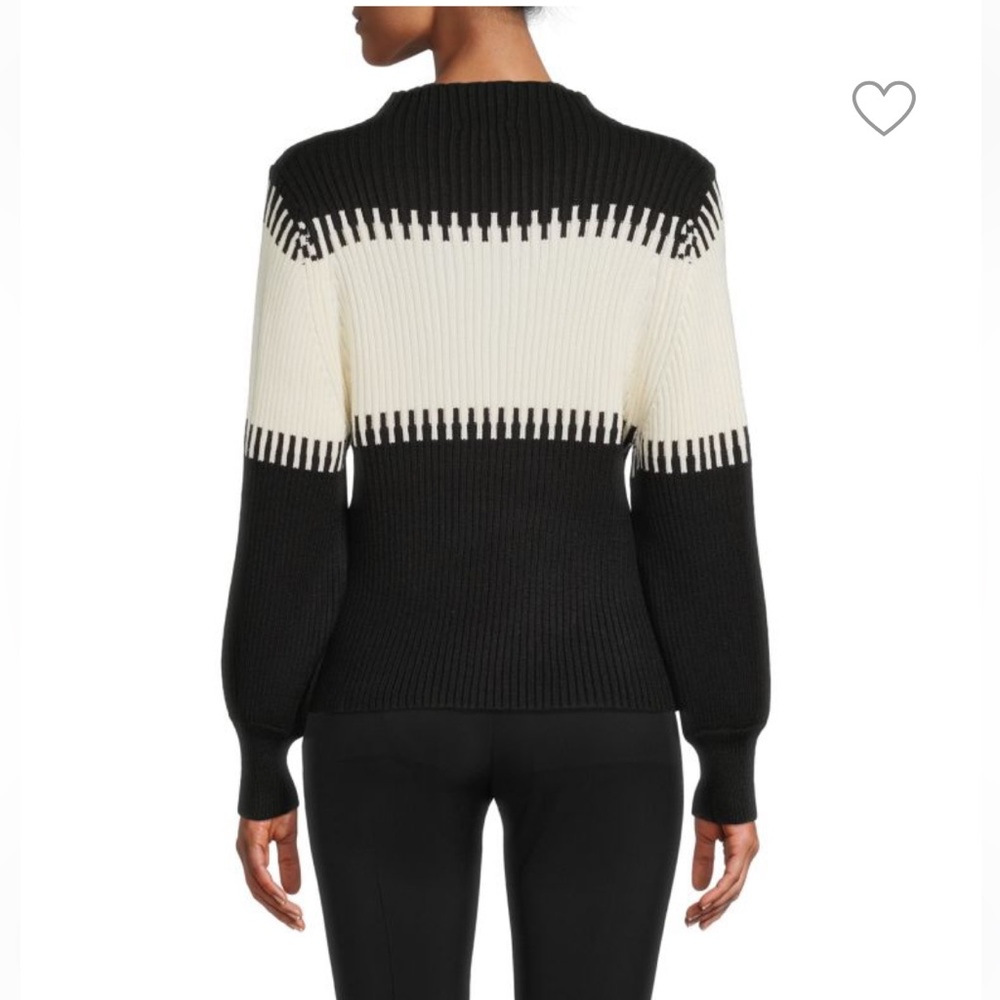 New Ribbed Colorblock Sweater - Picture 2 of 3